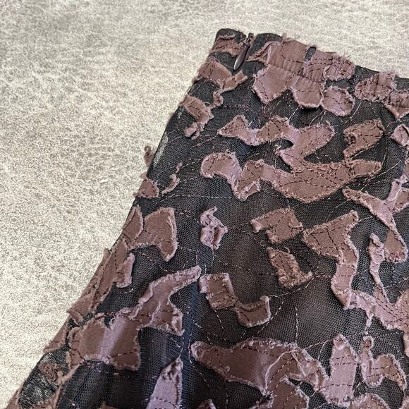 Vintage Coldwater Creek Floral Embroidered Maxi Skirt - Picture 6 of 7